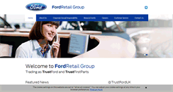Desktop Screenshot of fordretail.com